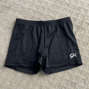GK Elite gymnastics spandex shorts